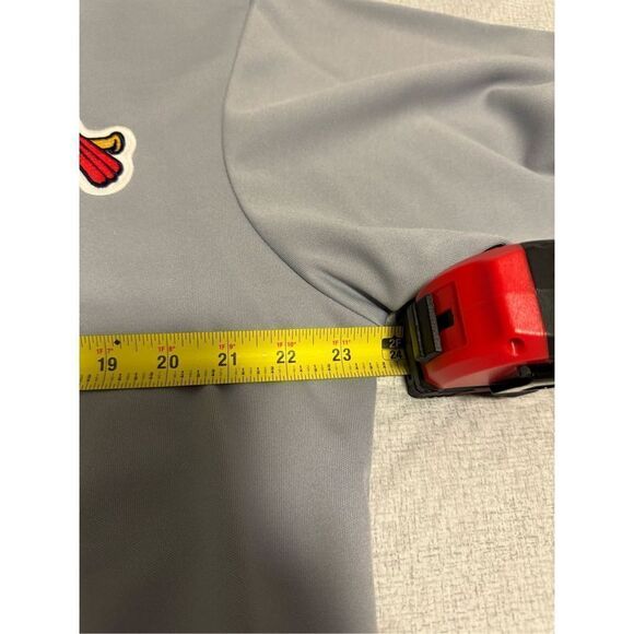 St. Louis Cardinals Size Large Mark McGwire Grey Jersey Majestic Vintage - Picture 3 of 8
